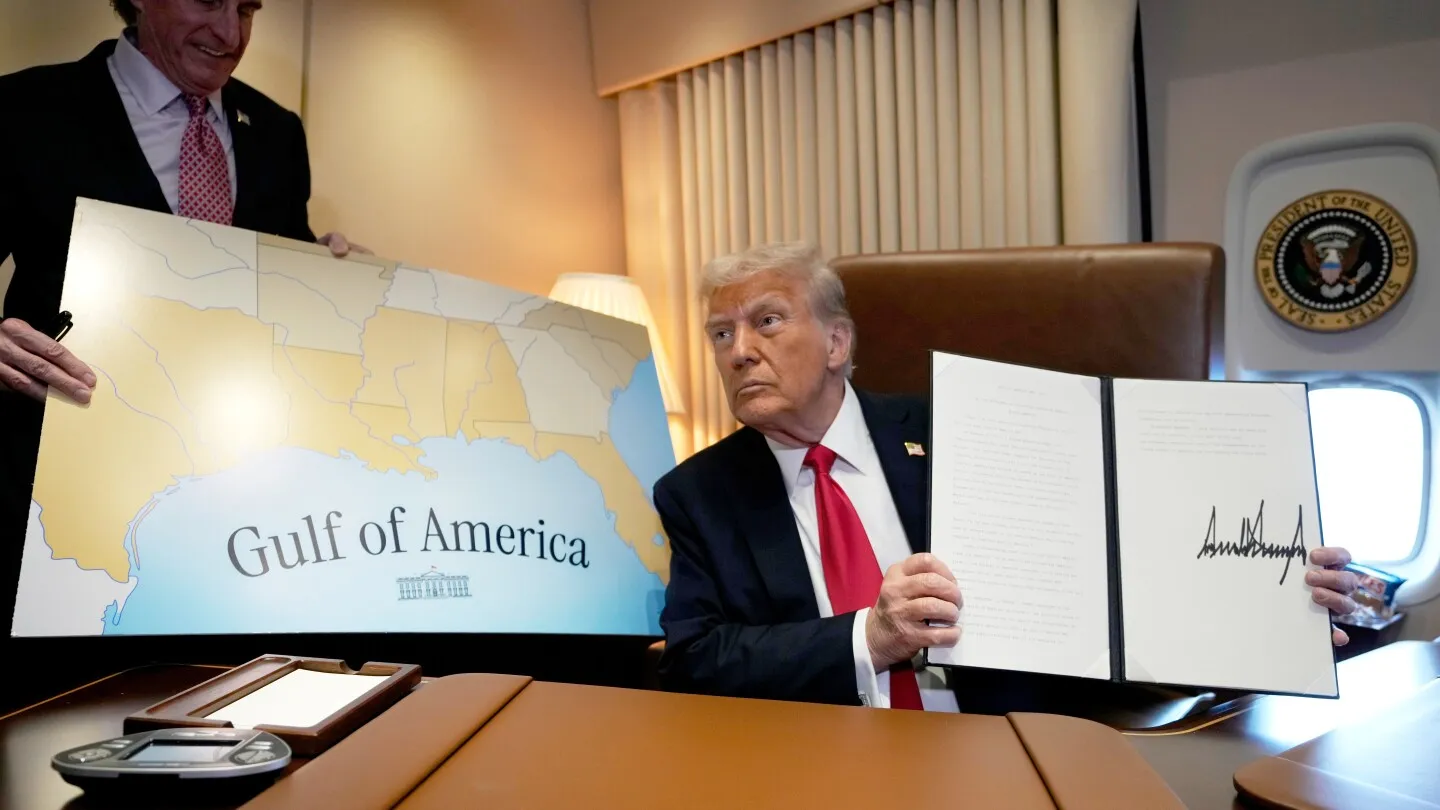 Trump suka mengganti nama orang, tempat, dan benda. Dia bukan yang pertama menggunakan hak istimewa kekuasaan itu.
