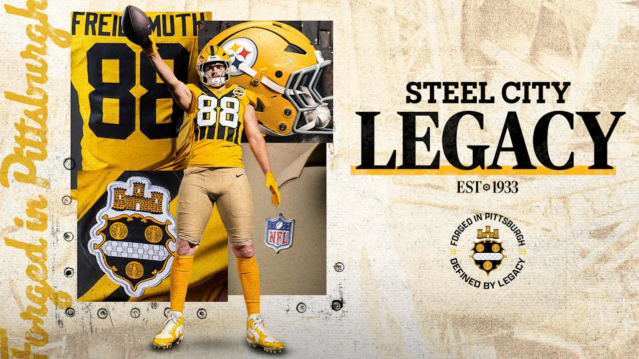 Steelers Luncurkan Seragam Throwback 1933